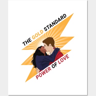 West Allen: The Gold Standard is Power of Love (Light) Posters and Art